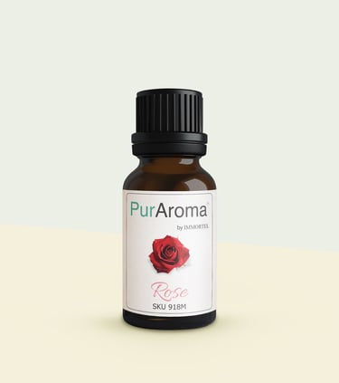 PurAroma Rose essential oil 10ml bottle