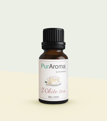 PurAroma White Tea essential oil 10ml bottle