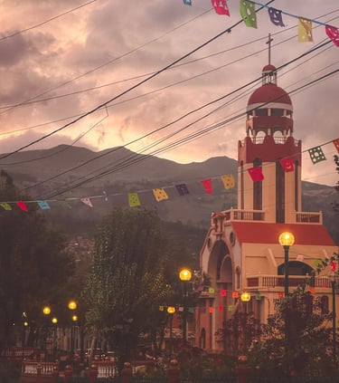 Church in Huaraz, Peru