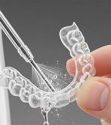 nettoyage gouttière dentaire hygiene-precision.com
