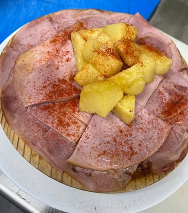 Lacón a la gallega con patatas