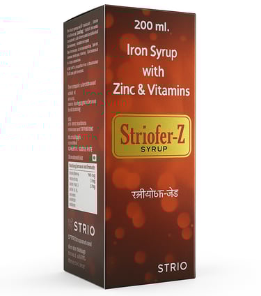 STRIOFER-Z SYRUP , IRON SYRUP BY STRIO HEALTHCARE
