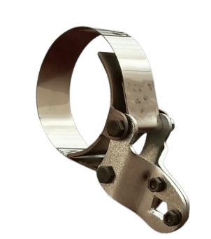 D90 (DARIUSHTOOLS): Fits 85–95 mm oil filters, 40 mm strap, fixed handle. OIL FILTER WRENCH