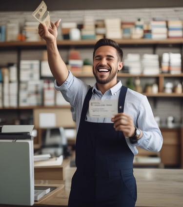 Bright living room with modern inventory