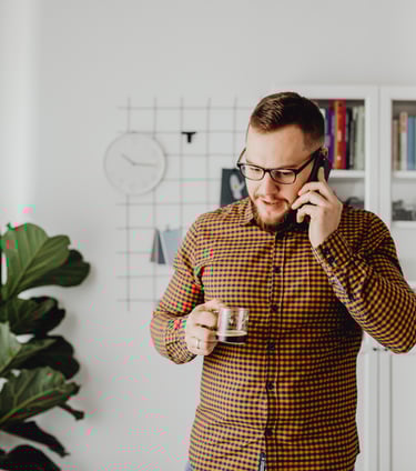 customer calling a garage to get an MOT