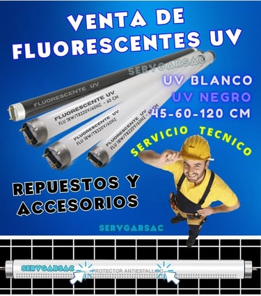 Venta de Fluorescentes UV