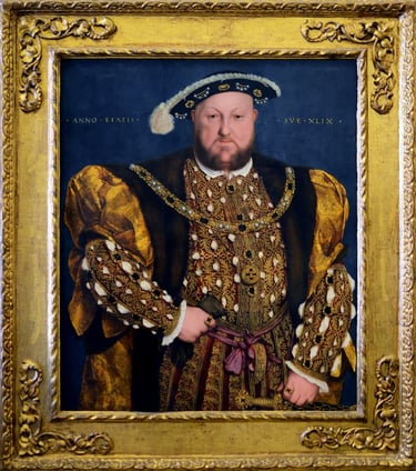 Portrait of Henry VIII by Hans Holbein