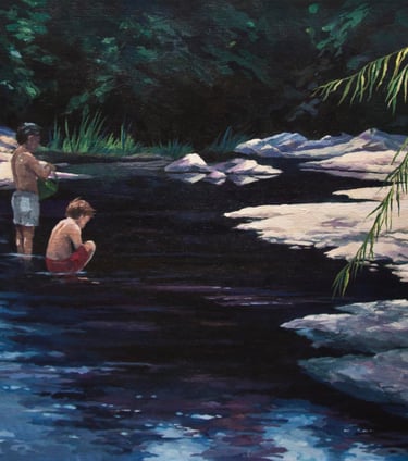 "Friends" Acrylic $750