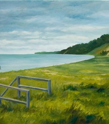 "Jane's Dunes" Acrylic $600