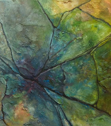 "Medley" Acrylic and Geon 90 $725