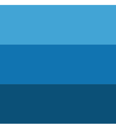 Three tone blue ombre representing Asheville Locksmith brand