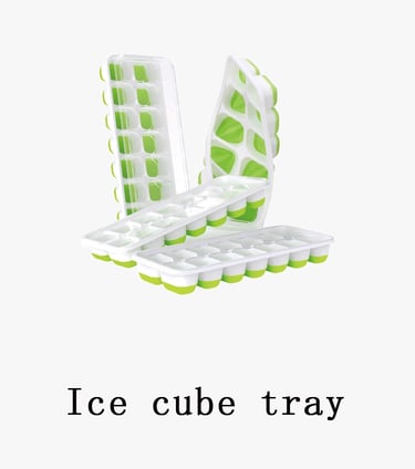 Ice cube mold, kitchen mold for making ice cubes.