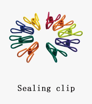 Sealing clip, a convenient and practical sealing tool.
