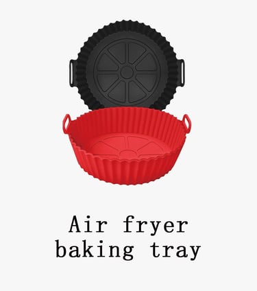 Air fryer baking mat, high-quality kitchen supplies, placed in the air fryer to prevent food from sticking and easy to clean.