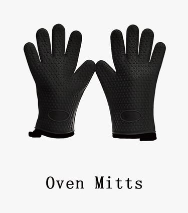 Barbecue gloves, gloves made of silicone material used in the kitchen, suitable for home kitchens and small catering places.