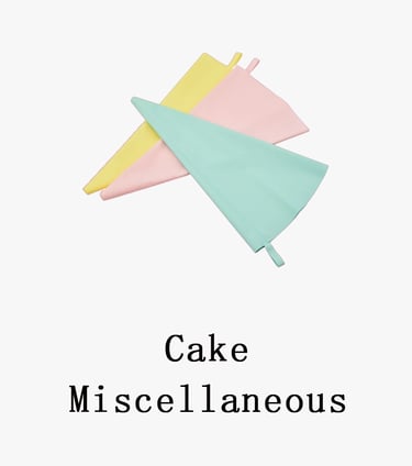 Cake and sundry products display, various styles and uses