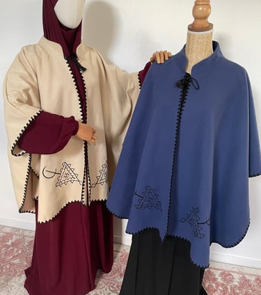 cape poncho femme modeste