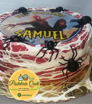 pasteleria queti torta personalizada spiderman niño lima peru