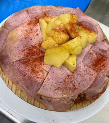 Lacón a la gallega con patatas