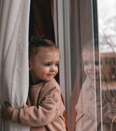 Portrait enfant lumière naturelle Alsace Lorraine