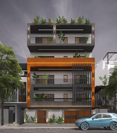 exterior louver modern design