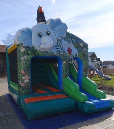 Hüpfburg - Elefant