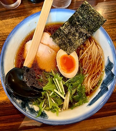 Ramen au restaurant Afuri à Harajuku
