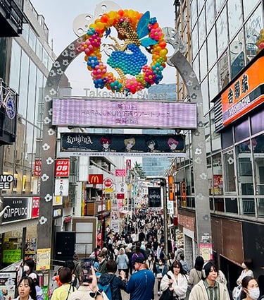 Takeshita-dori à Harajuku