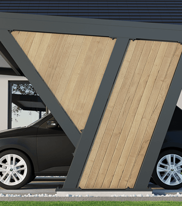 Panel z drewna naturalnego lub kompozytowego