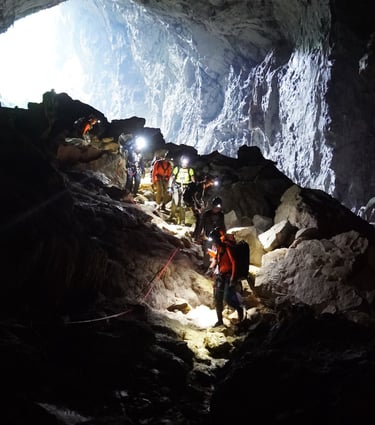 continuing on from camp three to Passchendale and the great wall of Vietnam, son doong cave, Vietnam