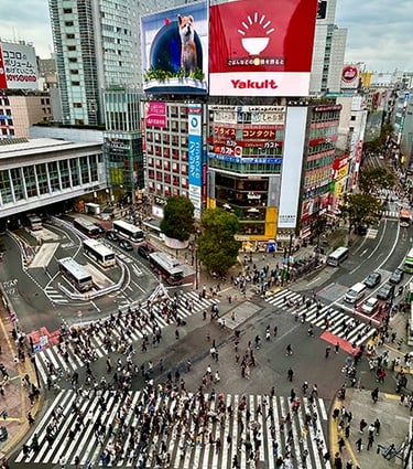 Shibuya Crossing à Tokyo