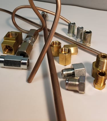 brake lines fittings copper nickel
