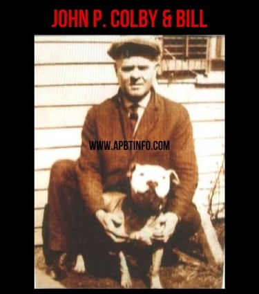 John P. Colby and Colby PitBull Bill