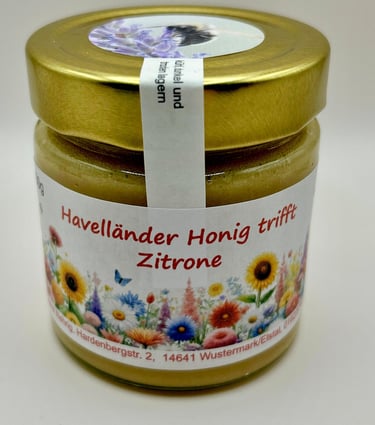 Honig trifft Zitrone