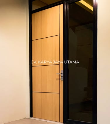 pintu spp lapis hpl untuk rumah tinggal