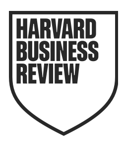Logo Harvard Business Review. Negocios y emprendimiento.