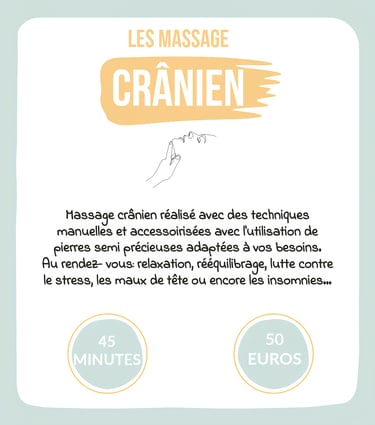 massage crânien aux pierres semi précieuses