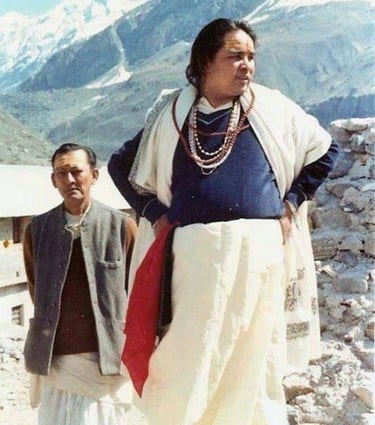 Babaji e Muniraji a Badrinath, Himalaya