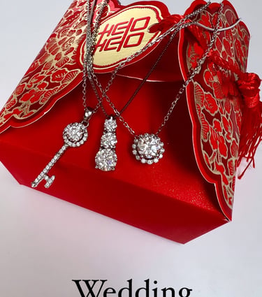 Diamond key necklaces for women