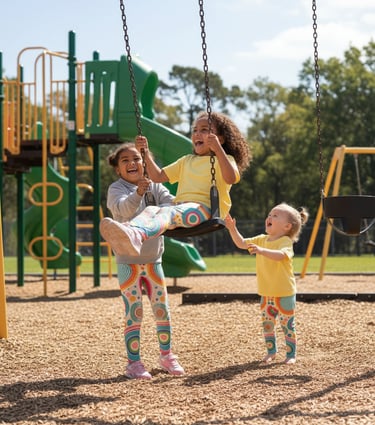 At Little Lanivy, we offer matching activewear and accessories for mothers and daughters. Personaliz