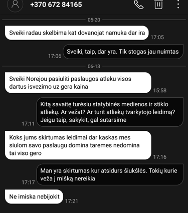 nelegalus šiukšlių utilizavimas
