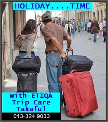 Melancong/Bercuti tanpa perlu risau - dapatkan coverage Travel Insurance Anda Sekarang