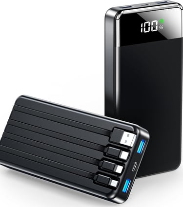 external portable charger power bank for travel