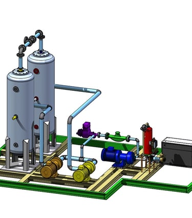 fuel oil unloading station