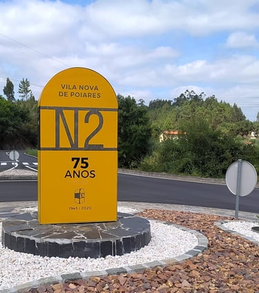 estrada nacional 2 n2 chaves faro vila nova de poiares