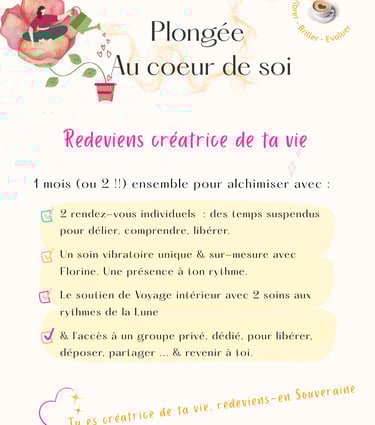 Plongée au coeur de soi