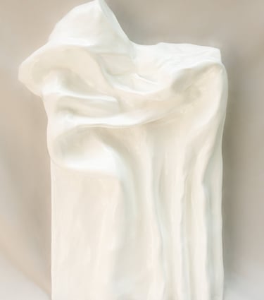 Hand-Carved gypsum relief - hand crafted in Ottawa, Ontario, Canada, Art.