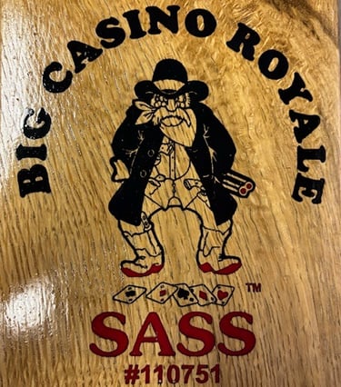 Cart Plaque with epoxy