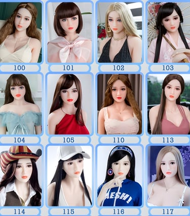 visage dolls TPE machoire articulee DDF