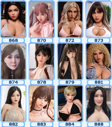 visages dolls TPE DDF